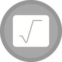 Square Root Vector Icon