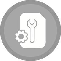 Document Setting Vector Icon