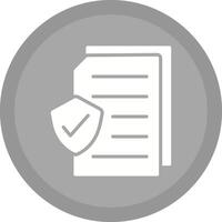 Secure Document Vector Icon