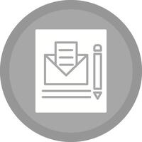 Mail Edit Vector Icon