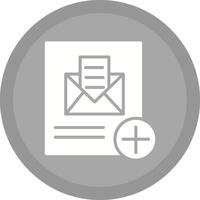 Add Mail Vector Icon