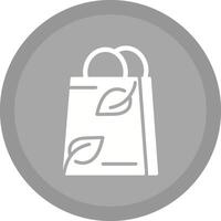 Ecology Bag Vector Icon