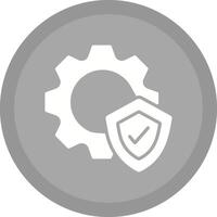 Protected System Vector Icon