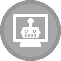Artificial Bot Vector Icon
