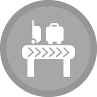 Luggage Carousel Vector Icon