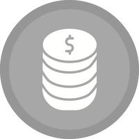 Stack of Coins Vector Icon