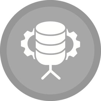 Database Management Vector Icon