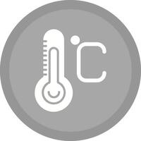 icono de vector de temperatura