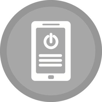 Shutdown Button Vector Icon