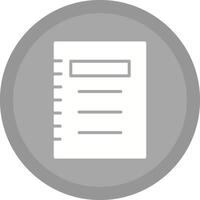 Notepad Vector Icon