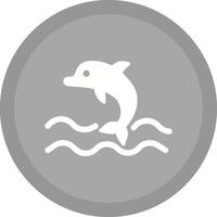 Dolphin Vector Icon