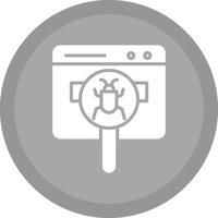 Web Bug Vector Icon