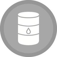Oil Barrel Vector Icon