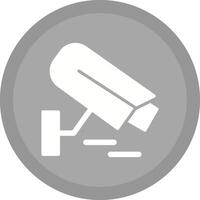 icono de vector de cámara de seguridad