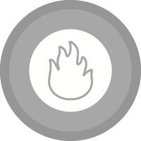 icono de vector de fuego