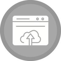 Upload Web Vector Icon