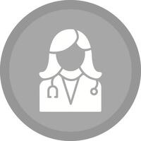 Female Doctor Vector Icon