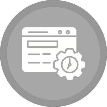 Speed Optimization Vector Icon