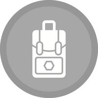 icono de vector de paquete de bolsa