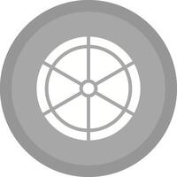 Ship Helm Vector Icon