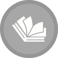 Open Book Vector Icon