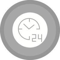 24 hours Vector Icon