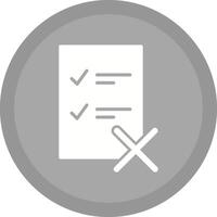 Fake List Vector Icon