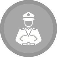 Police Man Vector Icon