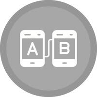 AB Testing Vector Icon