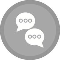 Chat Conversation Vector Icon