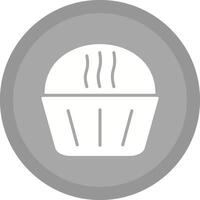 Cream Muffin Vector Icon