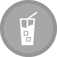 Iced Coffee Vector Icon