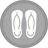 icono de vector de zapatillas