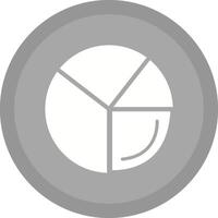 icono de vector de análisis de gráfico circular