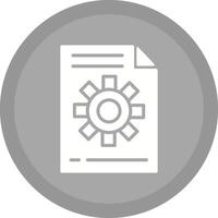 Content Management Vector Icon