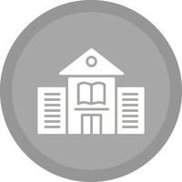 Library Building Vector Icon