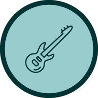 icono de vector de guitarra