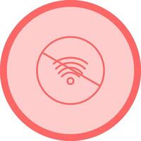No Wifi Vector Icon