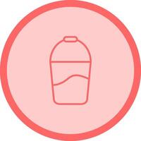 Water Bucket Vector Icon