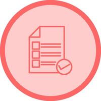 Valid Document Vector Icon