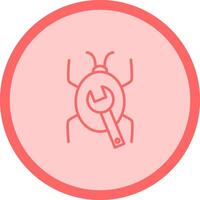 Bug Fixing Vector Icon