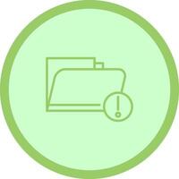 Vulnerable Folder Vector Icon