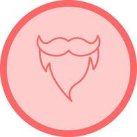 Beard and Moustache II Vector Icon