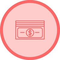 Pack of Bills Vector Icon