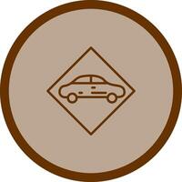 Dangerous Vehicle Vector Icon