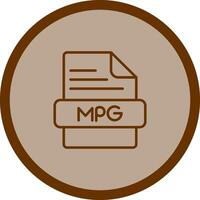 MPG Vector Icon