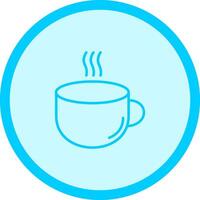 icono de vector de taza de té