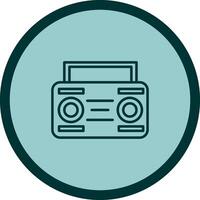 Cassette Player Vector Icon