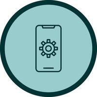 Mobile App Developing Vector Icon