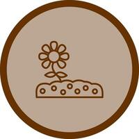 Growing Plant Vector Icon